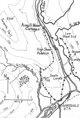 Map near Garsdale Station